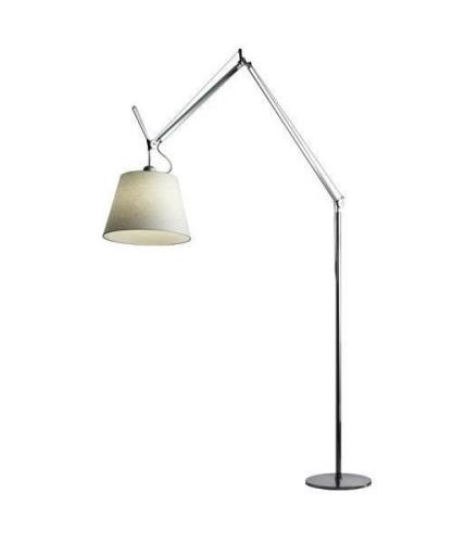 Artemide - Tolomeo Mega Stehleuchte Ø320 Pergament/Alu