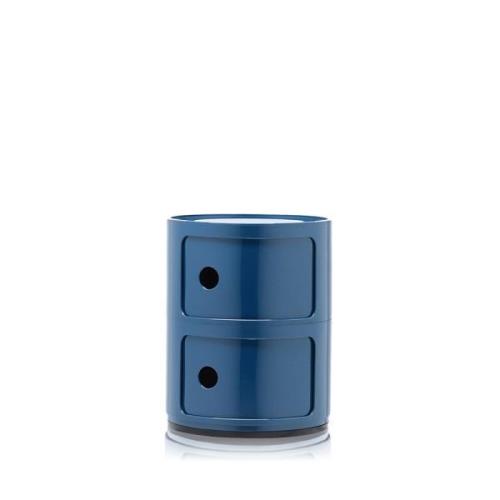 Kartell - Componibili 2 Beistelltisch Blue