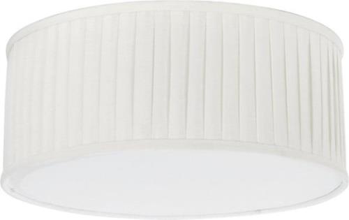 Plissé ceiling light 45cm (Weiß)
