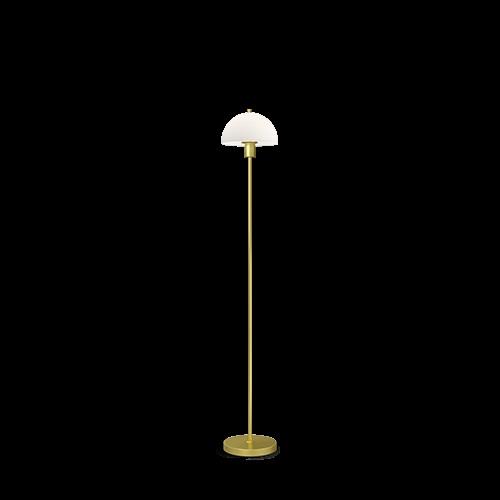 Floor lamp Vienda brass / glass (Messing / Gold)