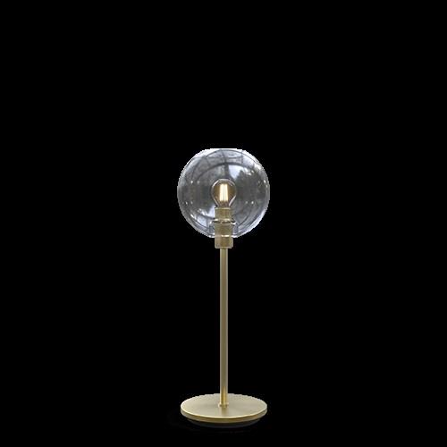 Table lamp Gloria brass / clear glass (Messing / Gold)
