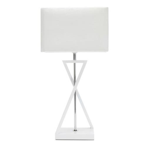 Cross table lamp (Weiß)