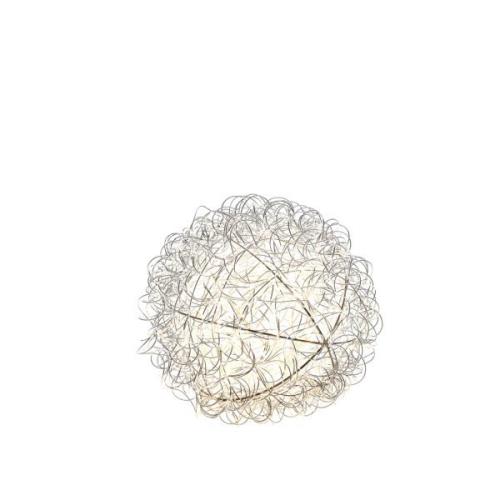 Dekorationsboll av tråd, 25 cm (Silber)
