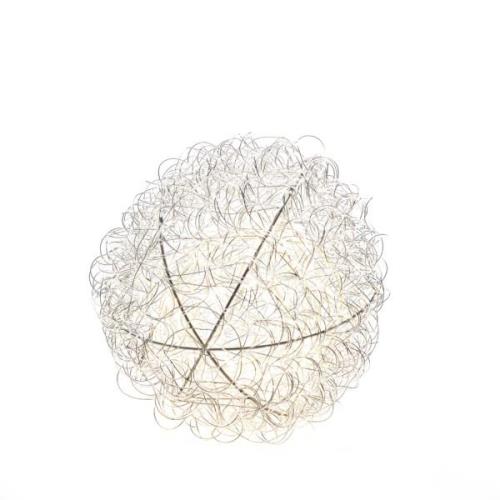 Dekorationsboll av tråd, 30 cm (Silber)