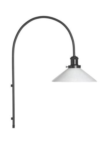 August Wandlampe (Schwarz)