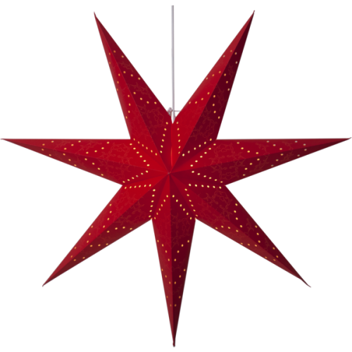Sensy paper star 100cm (ROT)