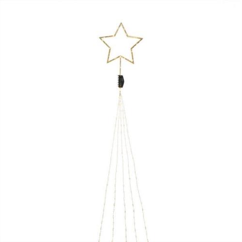 Christmas tree loop with star 280cm LED (Kupfer)