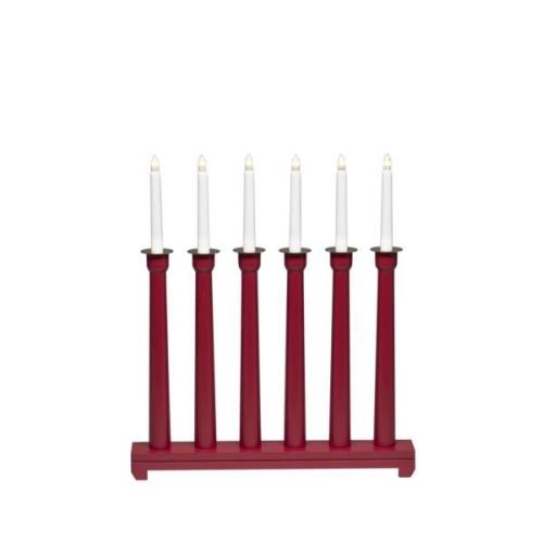 Electric candlestick 6L wood (ROT)