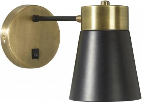 Luna wall lamp (Schwarz)