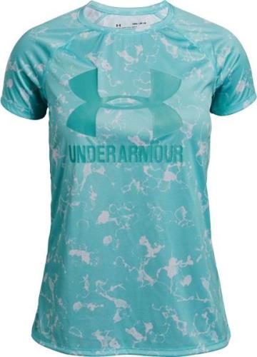 Under Armour Big Logo Tee Novelty SS Trainingsshirt, Neo Turquoise M