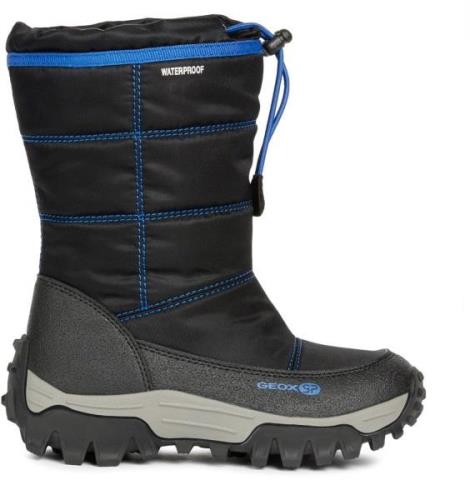 Geox Himalaya WPF Winterstiefel, Black/Blue 25