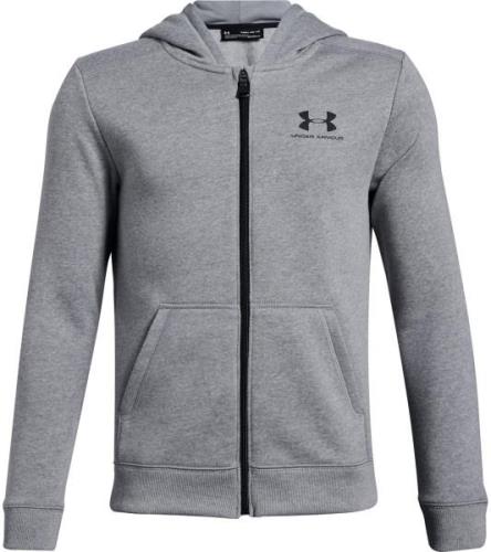 Under Armour Fleece FZ Kapuzenpullover, Steel XS