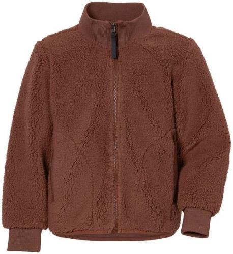 Didriksons Ohlin Fleecejacke, Earth Brown, 140