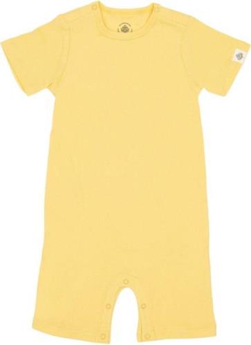 Gullkorn Design Spurven Body, Banana, Größe 74, Babykleidung