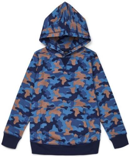 Luca &  Lola Rafaele Hoodie, Blue Camouflage 86-91