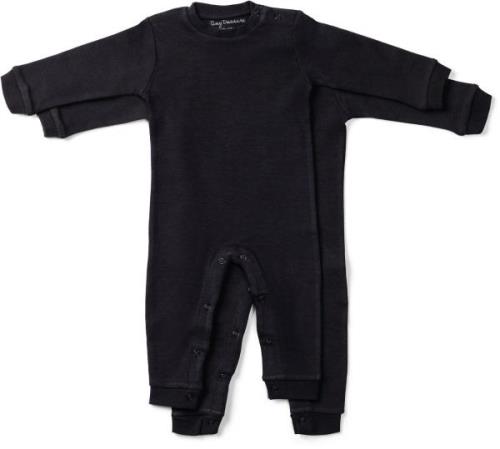 Tiny Treasure Maxime Jumpsuit 2er-Pack, Black 68