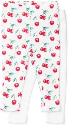 Tiny Treasure Lexi Leggings 2er-Pack, White 62