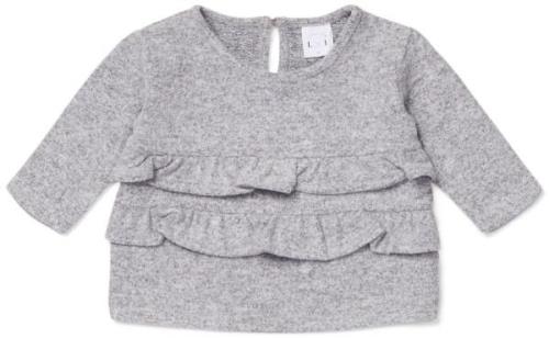 Luca &  Lola Asia Pullover Baby, Grey Melange 86