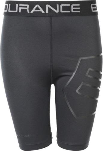 Endurance Lebay Kurze Tights, Black 6 Jahre