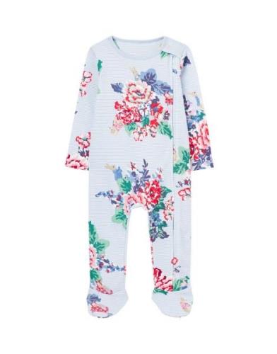 Tom Joules Peter Rabbit Zippy Strampler, White/Cream, 3-6 Monate