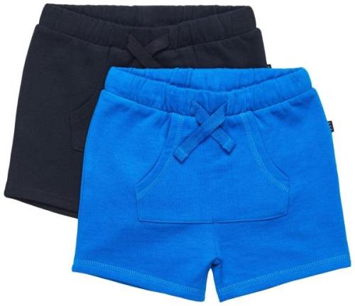 Luca &  Lola Ricolo Shorts 2er Pack, Black/Blue 122-128