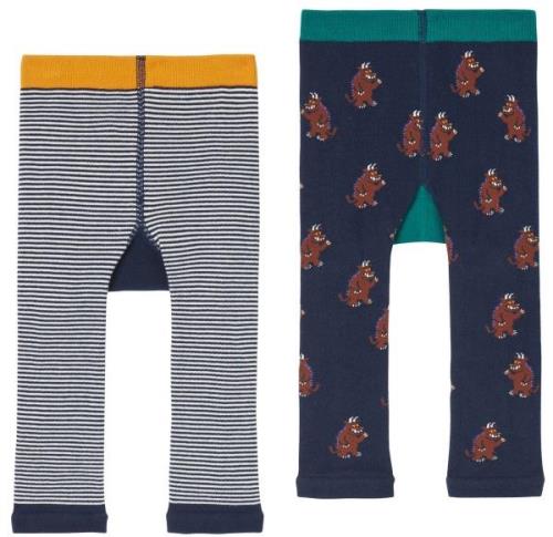 Tom Joule Gruffalo Lively Leggings 2er-Pack, Navy, 0-6 Monate