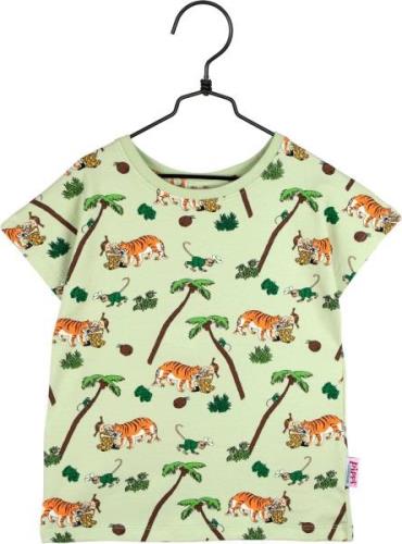 Pippi Langstrumpf Palm Tree T-Shirt, Grün, 122