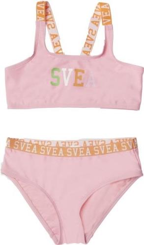 Svea Sportig Bikini, Pink, 160