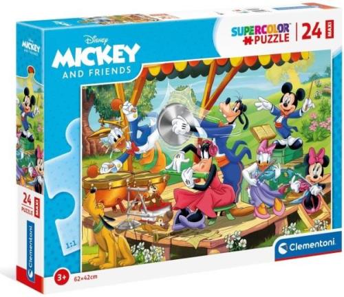 Disney Micky Maus  Puzzle Maxi, 24 Teile