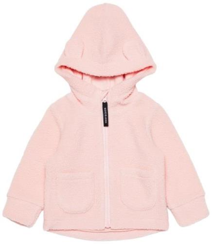 Nordbjørn Salix Teddyfleece Jacke, Silver Pink, 92