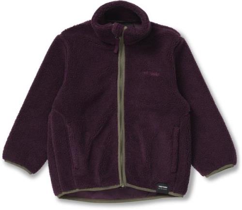 Tretorn Farhult Teddyfleecejacke, Blackberry, 134-140