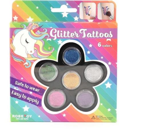 Robetoy Tattoo-Set mit Glitzer