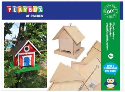 Playbox Bastelset Futterhäuschen