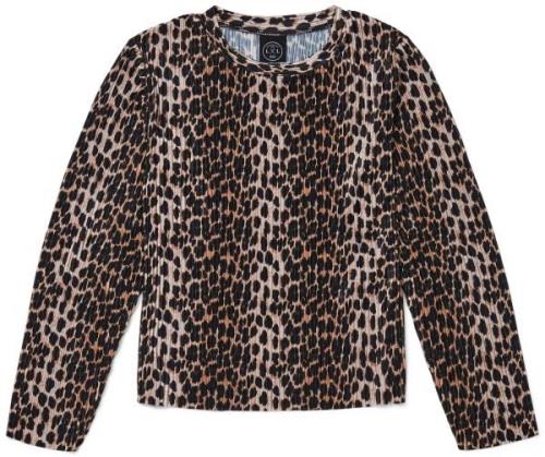 Luca &  Lola Elettra Langarmshirt, Leopard 134-140