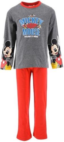 Disney Micky Maus Pyjama, Grey, 4 Jahre