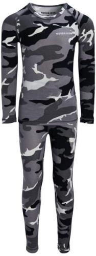 Nordbjørn Verbier Funktionsunterwäsche Bambus, Camo Black, 100