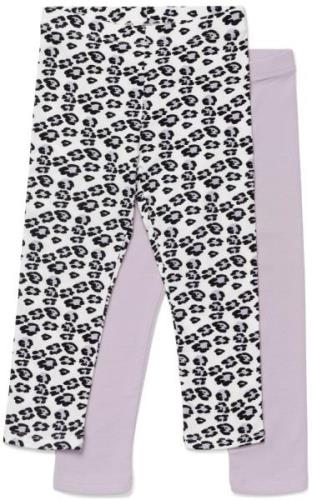 Luca &  Lola Alberta ¾ Leggings 2er-Pack, Purple/White 134-140