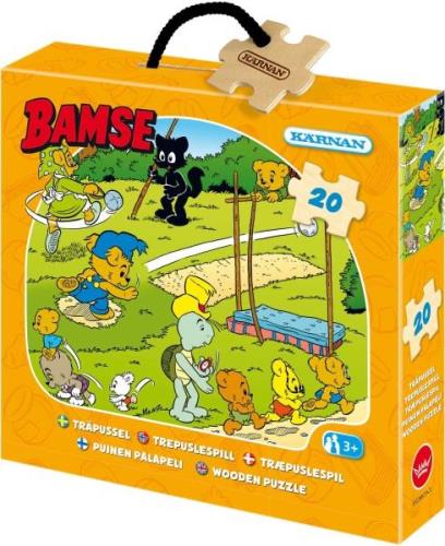 Kärnan Puzzlekoffer Bamse 20-teilig