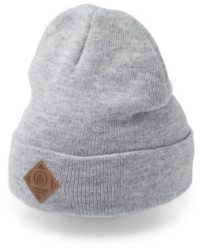 UpFront Official Youth Beanie, Light Grey Melange