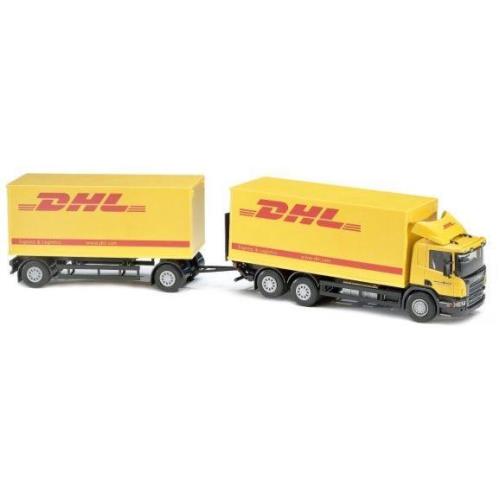 Emek Lieferlastwagen Mit Anhänger Scania DHL