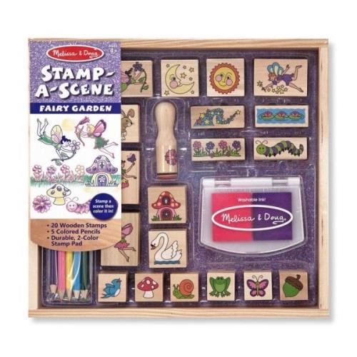 Melissa &  Doug Stempel-Set Märchengarten