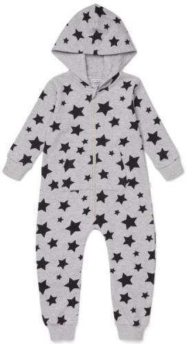 Luca &  Lola Davide Jumpsuit, Grey Melange/Stars 110–116