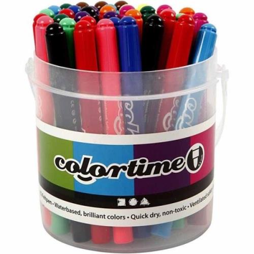 Colortime Filzstifte Gemischte Farben 42 Stück