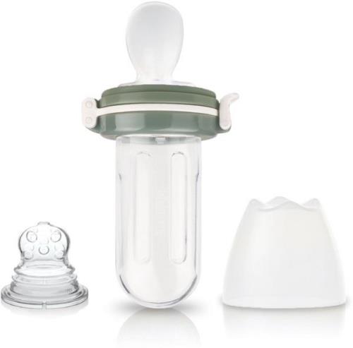 Kidsme Food Squeezer Mit Löffel, Grey