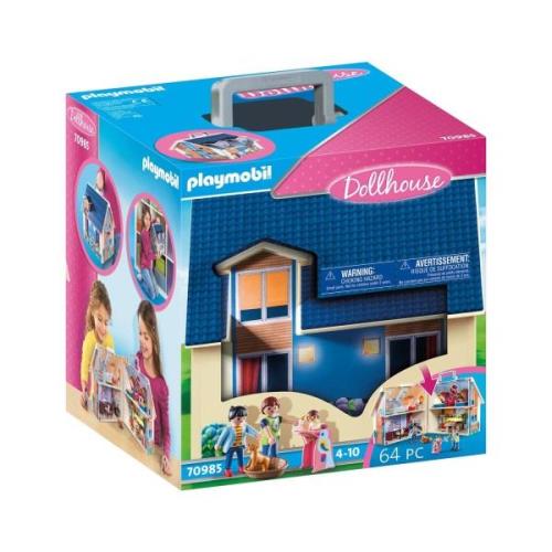 Playmobil 70985 City Life Mitnehm-Puppenhaus 64 Teile