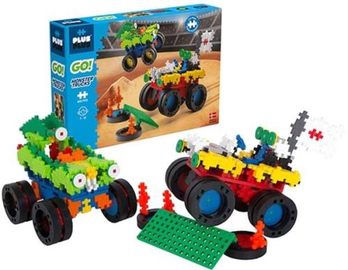 Plus-Plus Go! Monster Trucks