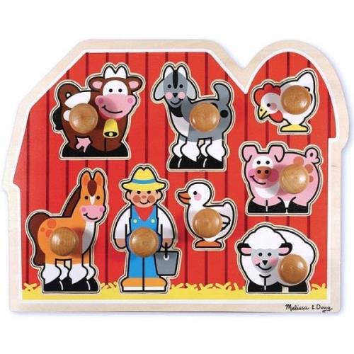 Melissa &  Doug Pussel Bauernhof 8 Teile