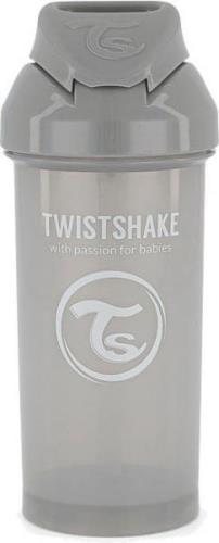 Twistshake Trinkhalmbecher 360, Grau