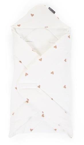 Childhome Swaddle Jersey Hearts