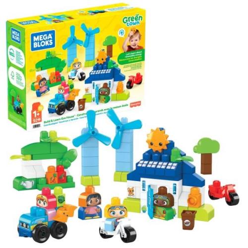 Mega Construx Green Town Eco House Bausteine 89 Teile